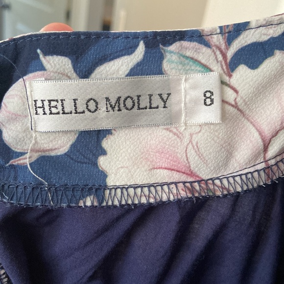 Hello Molly Floral High-Low Dress - Size AU 8/US 4 - Picture 5 of 6